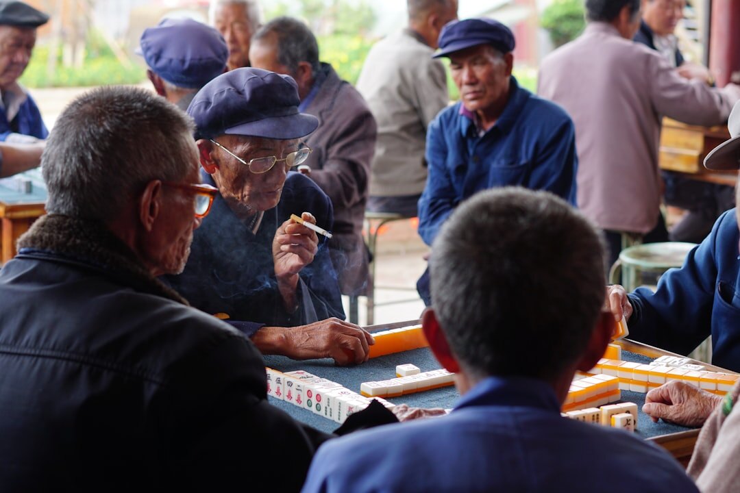elderly group activity